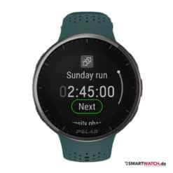polar pacer pro aurora green