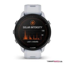 garmin forerunner 955 solar weissgrau