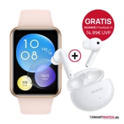 huawei watch fit 2 midnight black 2 bundle mit free buds 4i weiss