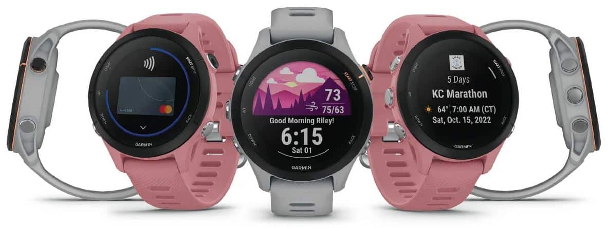 garmin forerunner 255 kollektion fitness uhr