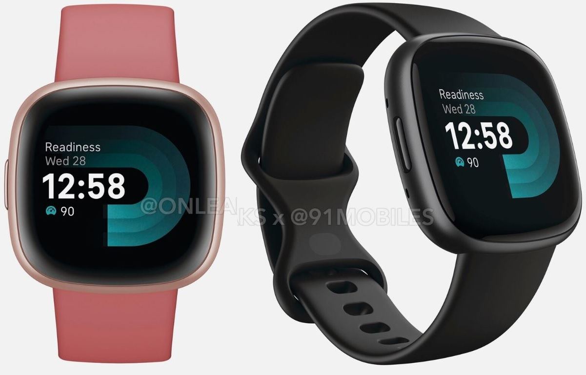 fitbit versa 4 leak smartwatch