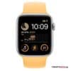 Apple Watch SE 2 = 40 mm, Gelb/Silber
