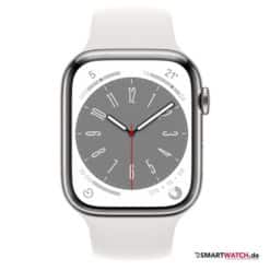 apple watch series 8 silber weiss