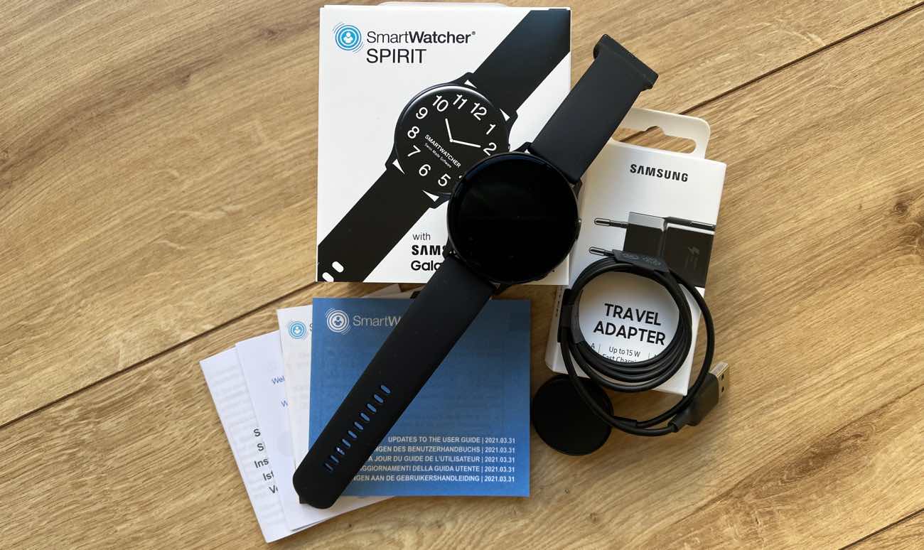 Smartwatcher Spirit Lieferumfang und Verpackung Smartwatcher Spirit Lieferumfang und Verpackung