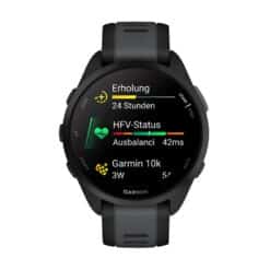 garmin forerunner 165 schwarz schiefergrau