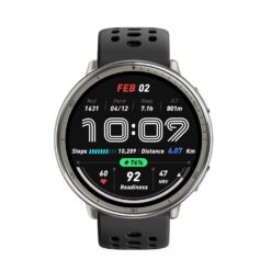 amazfit active 2 silikonarmband schwarz