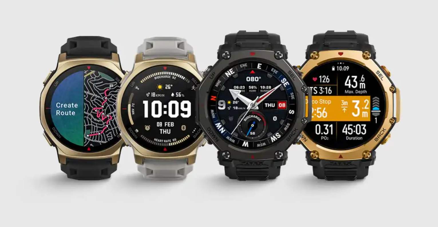 amazfit t-rex 3 smartwatch