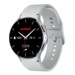 james g 44 mm weiss silber