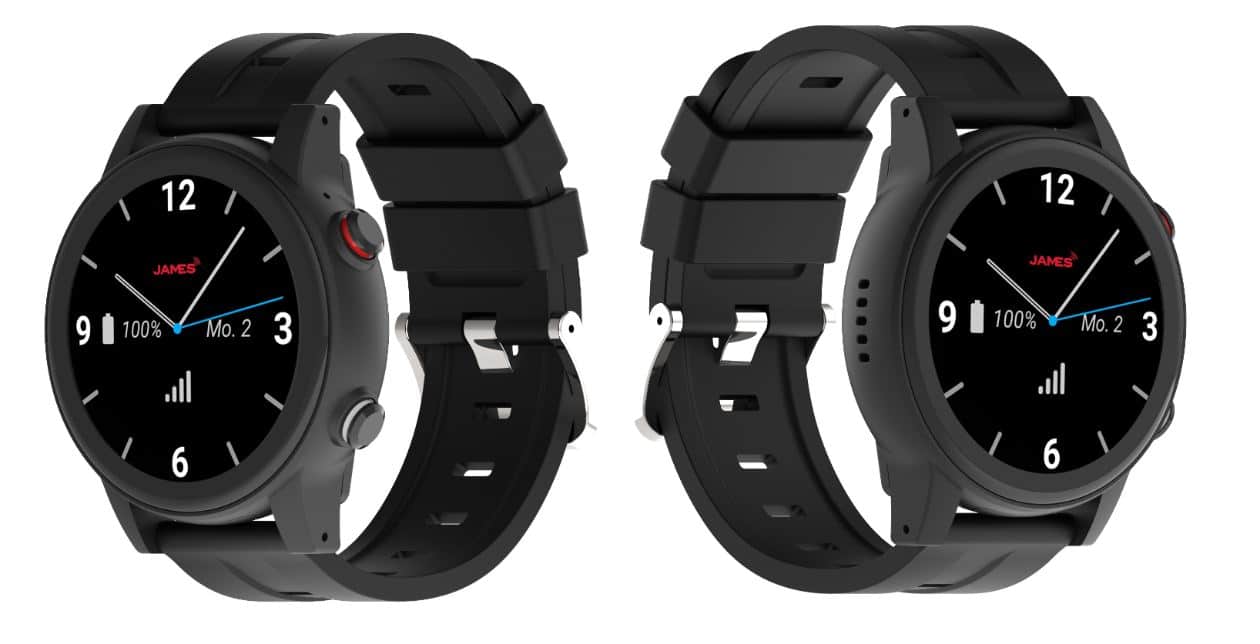 james notrufuhr r9 senioren smartwatch
