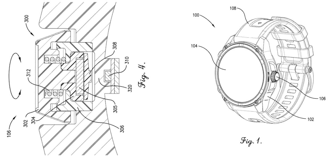 patent garmin drehbare krone november 2025 smartwatch patent garmin drehbare krone november 2025 smartwatch