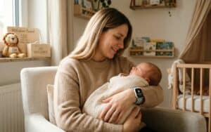 Smarte Helfer im Baby-Alltag: Wie Smartwatches jungen Eltern Zeit schenken