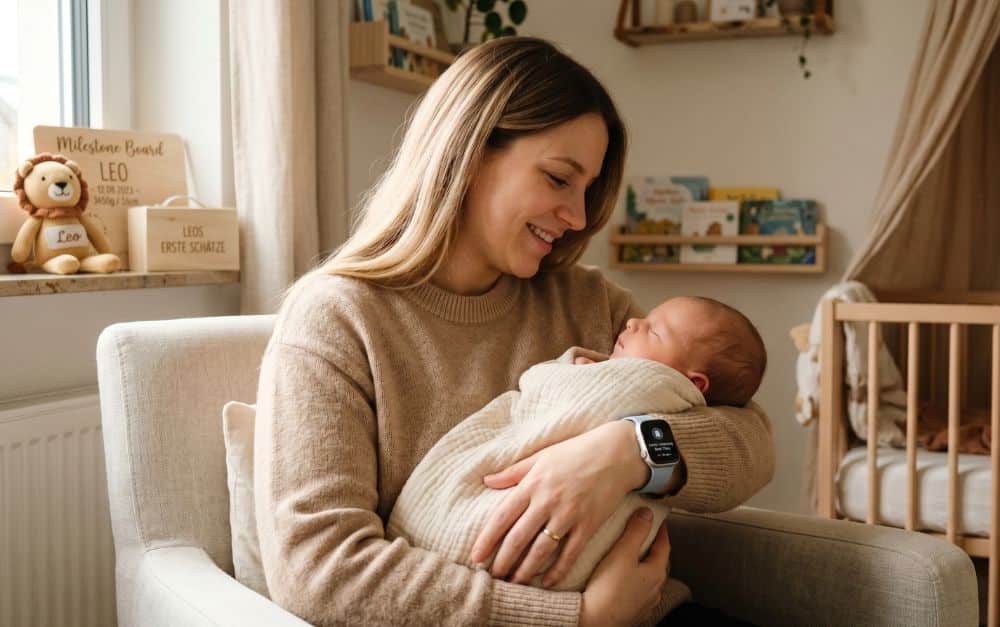 Smarte Helfer im Baby-Alltag: Wie Smartwatches jungen Eltern Zeit schenken Smarte Helfer im Baby-Alltag: Wie Smartwatches jungen Eltern Zeit schenken