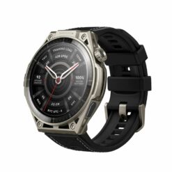 balance ultra schwarz silber smartwatch