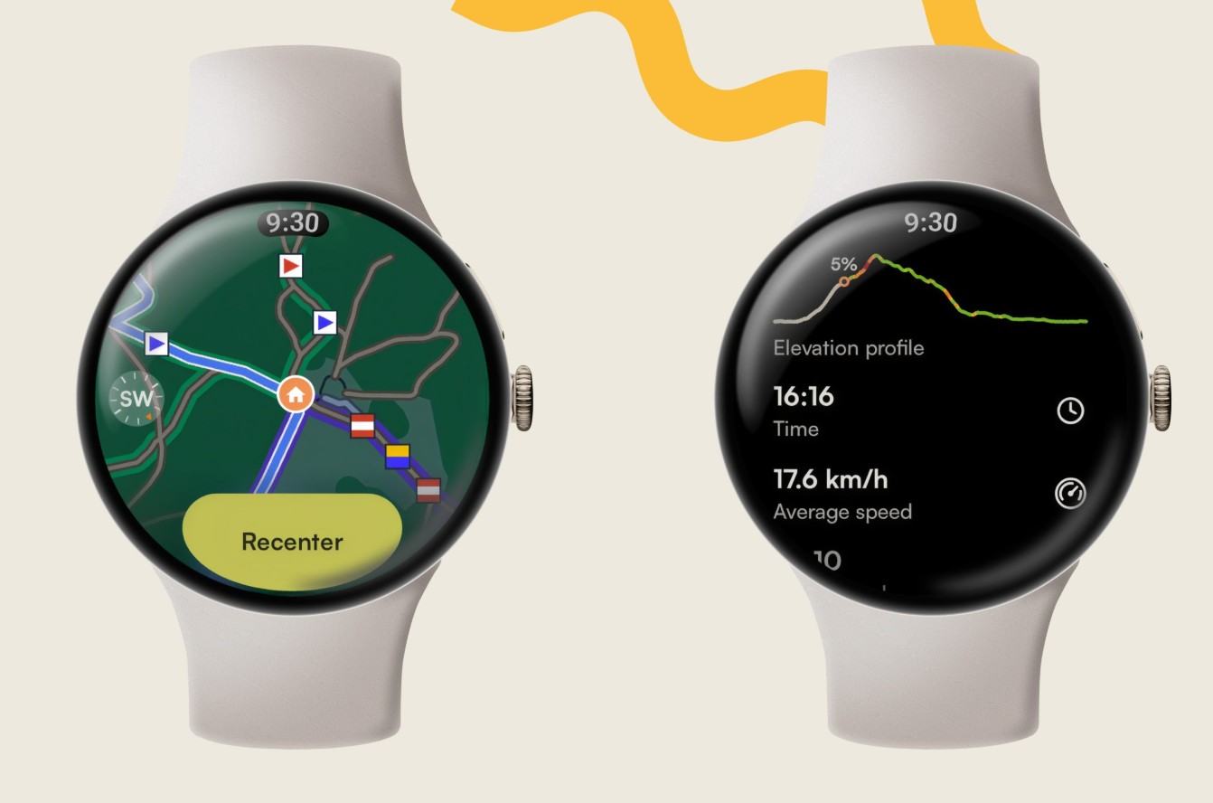 Komoot für Wear OS: Neues Groß-Update bringt vollwertige Offline-Karten